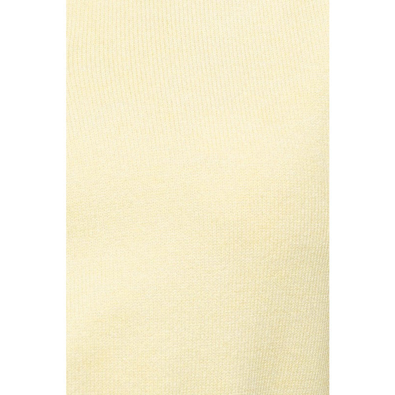 SLEEVELESS POWER SHOULDER KNIT TOP