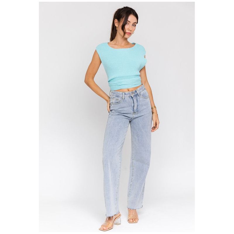 MULTI-TIE / CONVERTIBLE SWEATER TANK