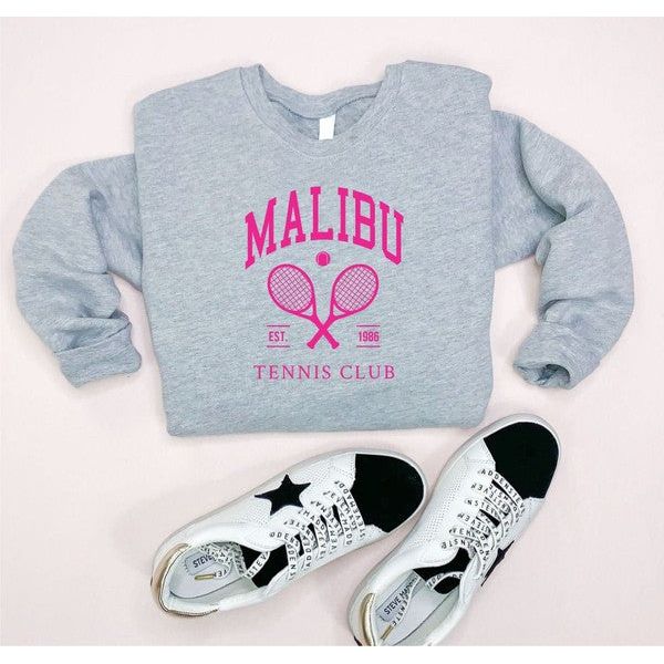 Malibu Tennis Club Cozy Crewneck Sweatshirt