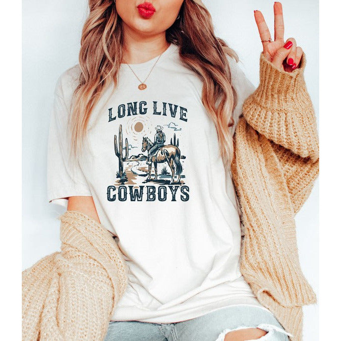 Long Live Cowboys Graphic Tee