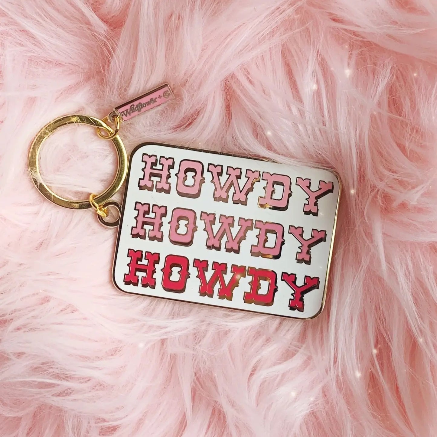 Howdy Keychain