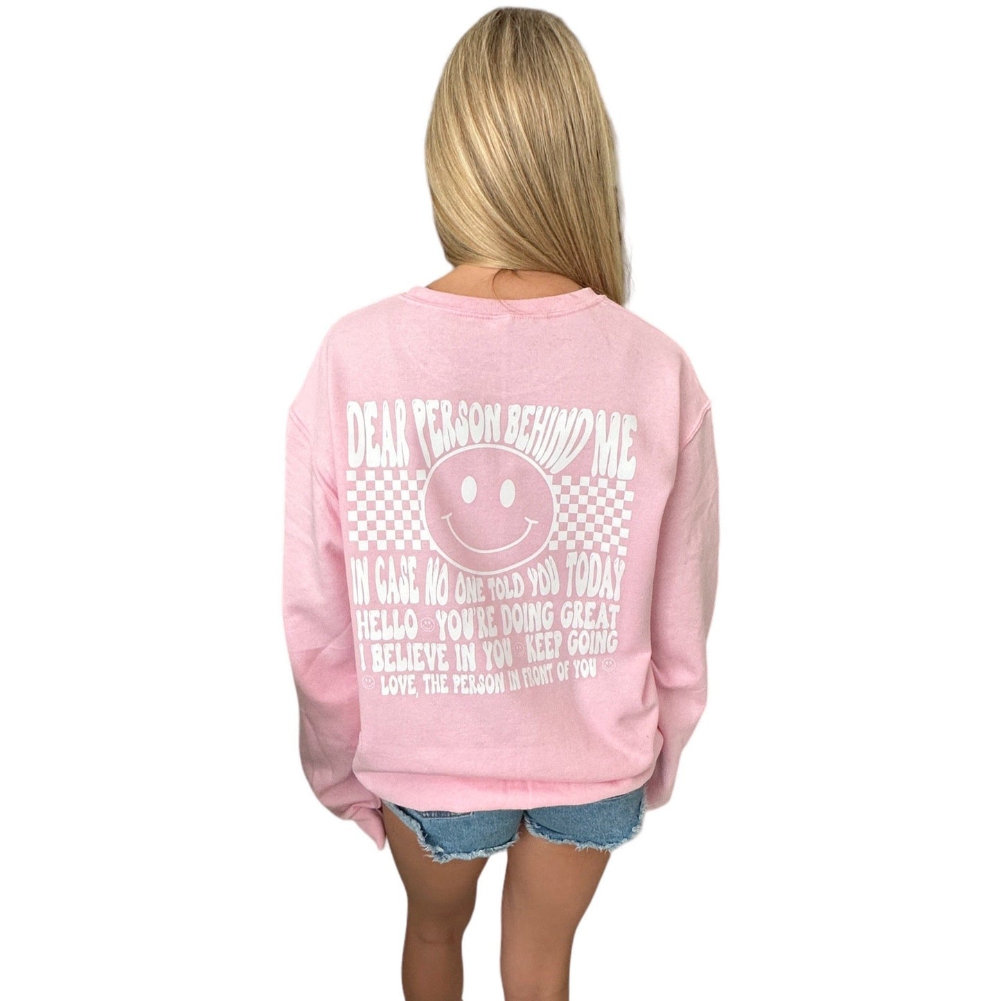 Dear Person Behind Me Crewneck