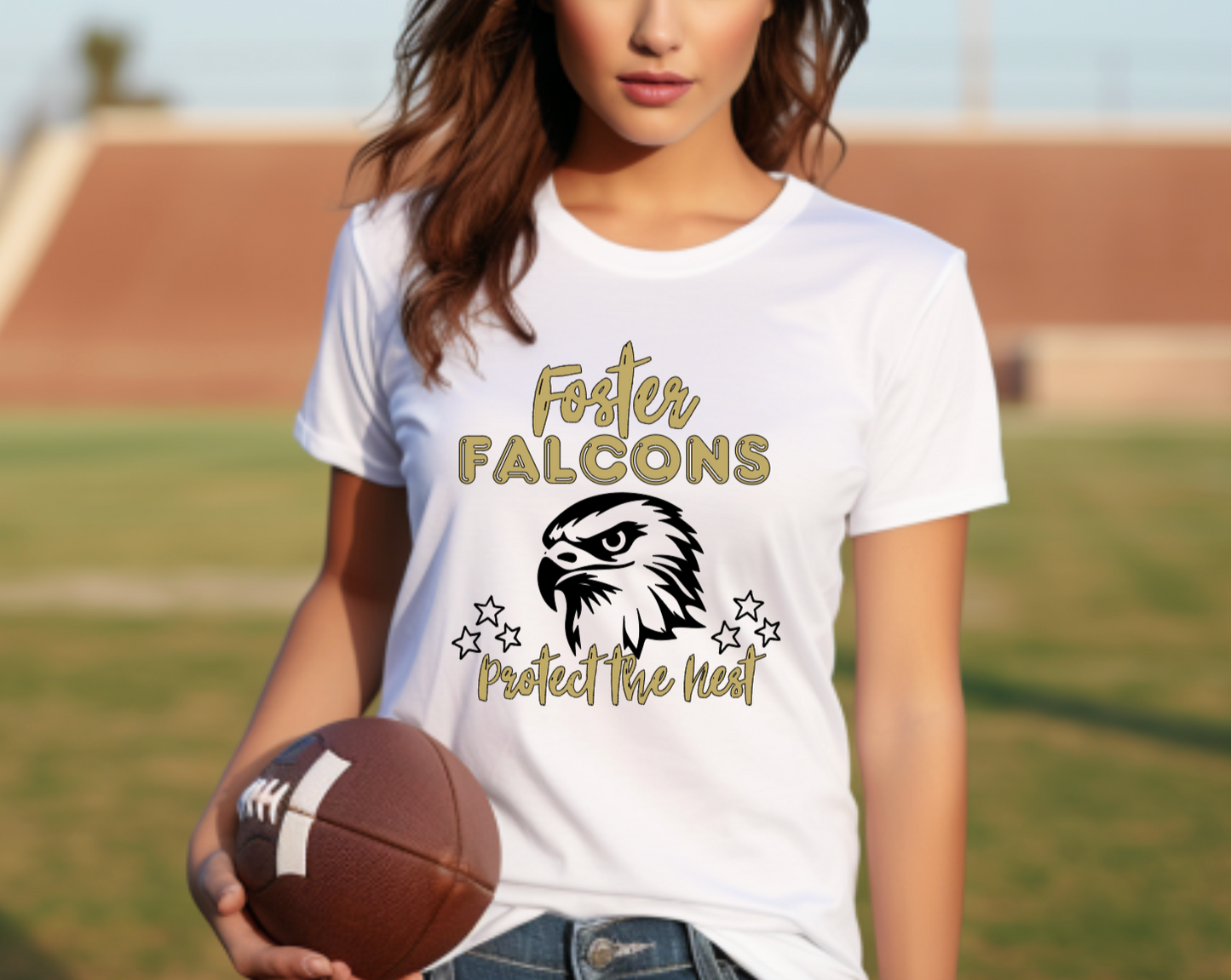 Foster Falcons Tee or Crewneck