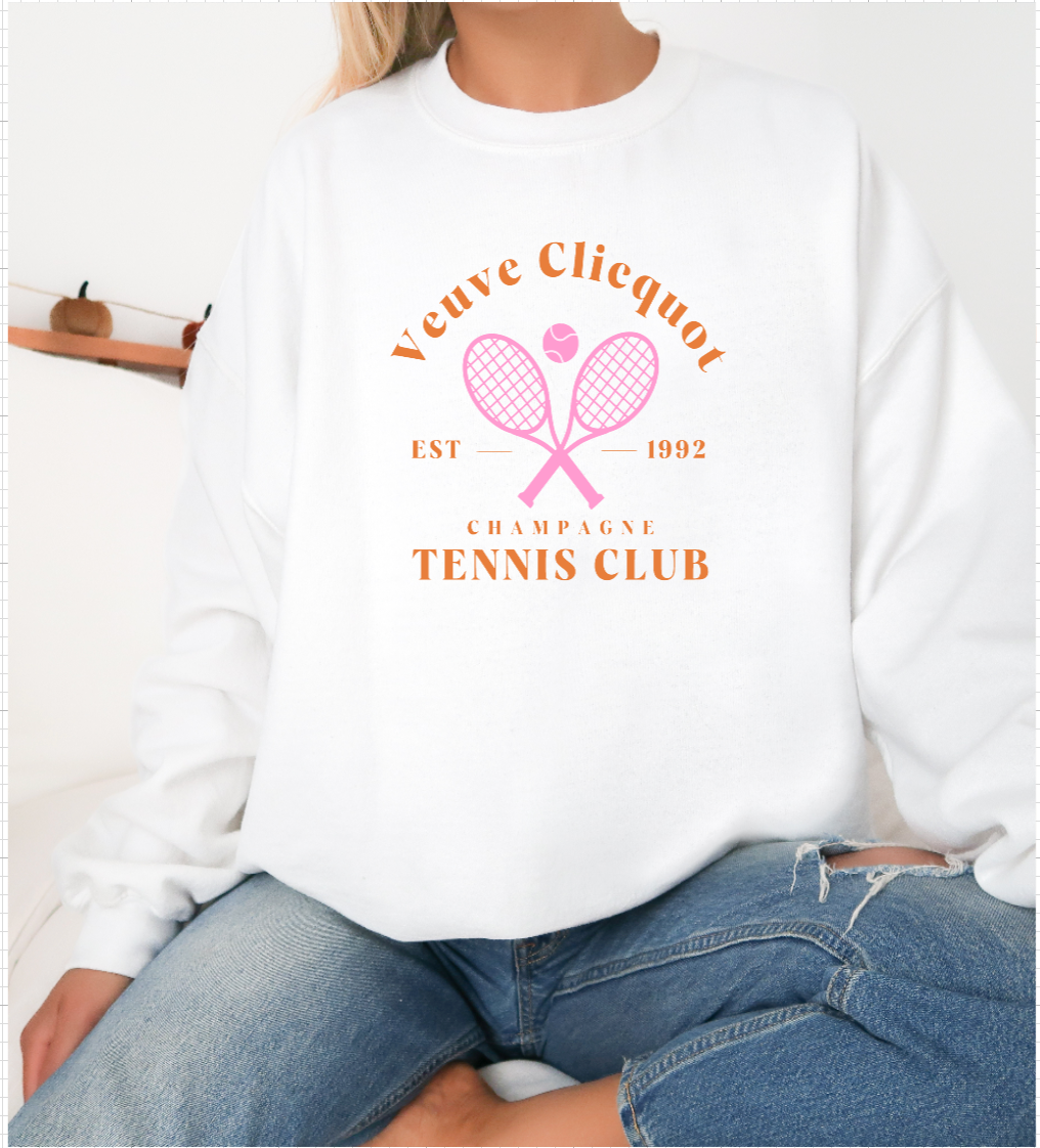 Veuve Clicquot Champagne Tennis Club Crewneck