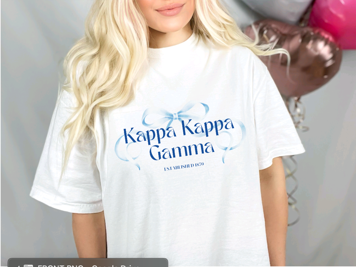 Sorority Bow T-Shirt