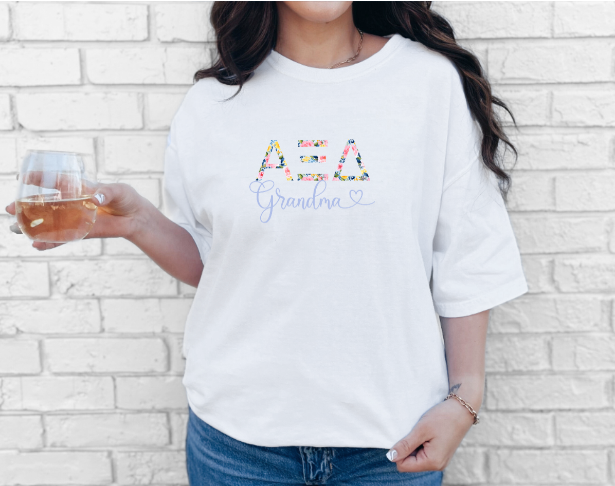 Alpha Xi Delta Grandma T-Shirt