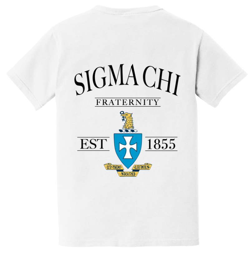 Sigma Chi Pocket T-Shirt