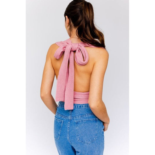 MULTI-TIE / CONVERTIBLE SWEATER TANK