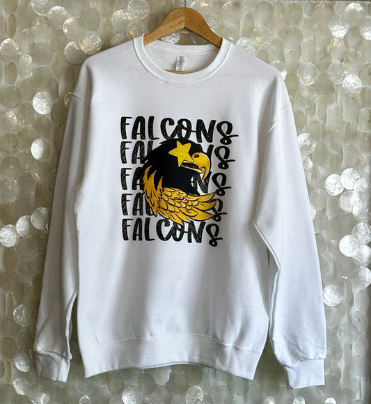 Foster Falcons Mascot Crewneck