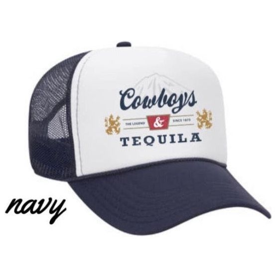 Cowboys & Tequila Trucker Hat