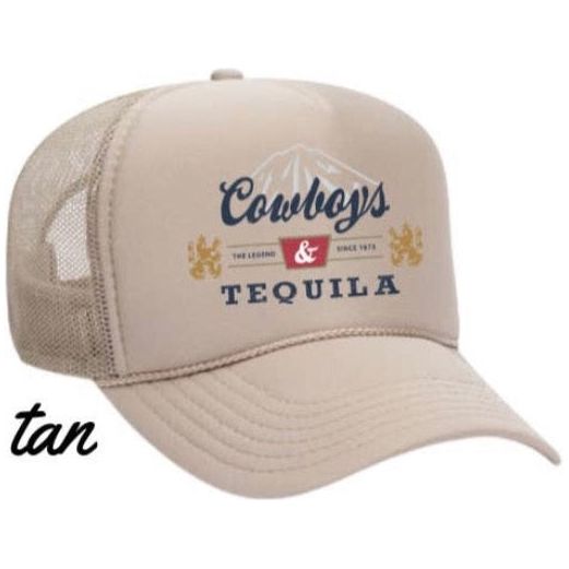 Cowboys & Tequila Trucker Hat