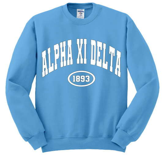 Alpha Xi Delta Crewneck
