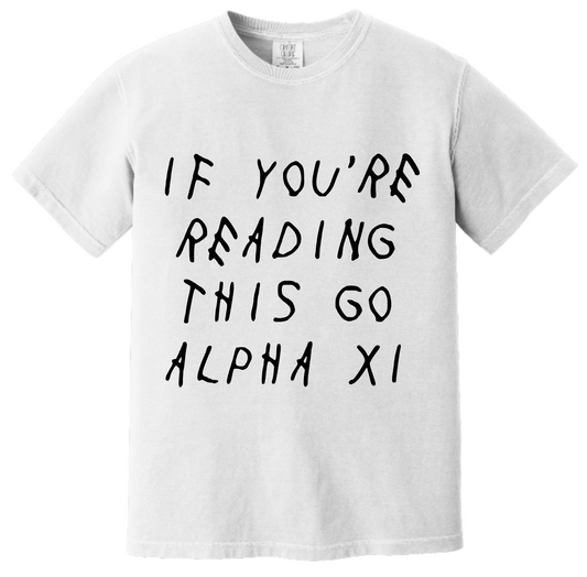 Drake Inspired Alpha Xi Delta T-Shirt