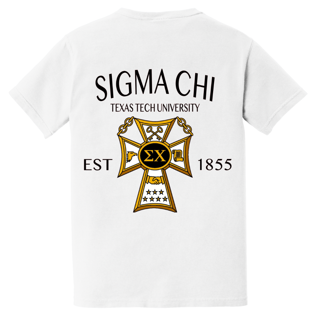 Sigma Chi Pocket T-Shirt