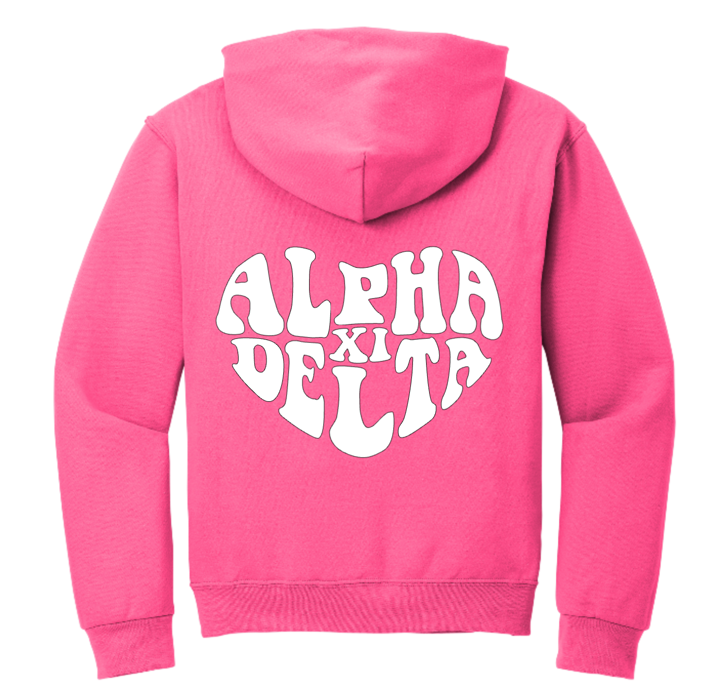 Alpha Xi Delta Heart Hoodie