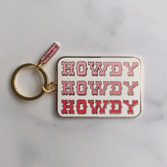 Howdy Keychain