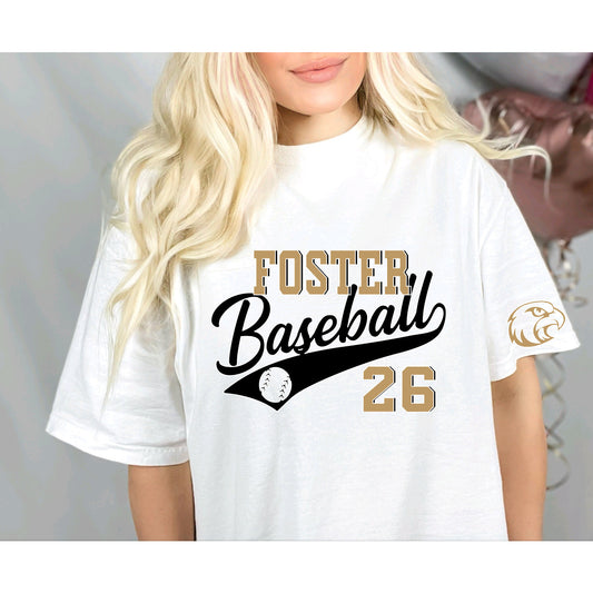 Foster High School Baseball T-Shirt